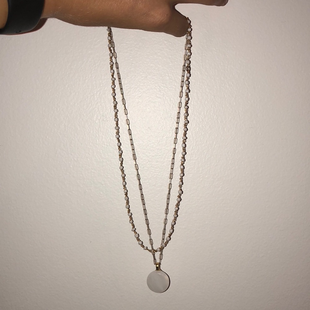 Glass Bead Necklace - Picture 3 of 5